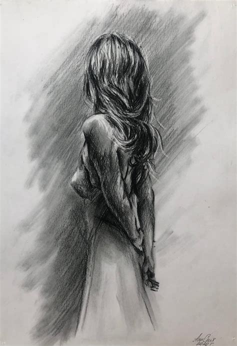 naked girl drawing|Category : Nude females in drawings